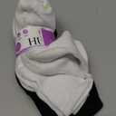 HUE Women's Mini Crew Socks (6-Pack), One Size
