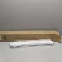 LazBlinds No Tools No Drill Cordless 1" Vinyl Mini Blinds, 100% Blackout Blinds for Indoor Windows, Room Darkening Privacy Window Blinds and Shades for Interior, 23" W x 64" H, White