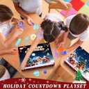 Little Ouchies Fidget Toys Advent Calendar 2025 for 36+ Months - 24 Days Sensory Ceuntdown Calendar with Pain Stim Toys for Autism (Orange, Purple, White,)