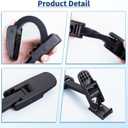 2 PCS Premium Heavy Duty Hood Latch Kit, LH/RH, Fits Kenworth T170 T270 T300 T370 T440 T470 T660 / Peterbilt 325 335 337 340 348 384 386 567 569 / Mack CH/Blue Bird, Replace 315-5502 315-5503