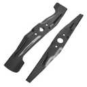Fourtry Replacement 72531-VH7-000 (Upper) & 72511-VH7-000 (Lower) Blades Kit, Compatible with 21" Cut Hon da HRX217, HRX217K1, HRX537, HRX217K2, HRX217K3/4 Lawn Mowers, 2 Blades