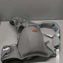 Baby Carrier with Hip Seat, Baby Carrier Newborn to Toddler, 6-in-1 Ways to Carry, All Seasons, Adjustable Baby Holder Carrier for Breastfeeding (Grey)