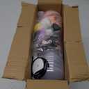 24Pack Halloween Party Favors for Kids, Halloween Classroom Gifts Giant Lollipop Gifts for Birthday Party with Gift Cards, Pencils, Erasers, Stickers, Sharpener for School Exchange Party Gift