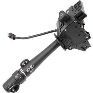 Multi-Function Combination Turn Signal Switch Wiper Dimmer Switch Compatible with 2002-2009 Trailblazer Escalade Envoy, 03-06 Silverado Tahoe Sierra Yukon Replaces# 12450067, D6299A, SW3792