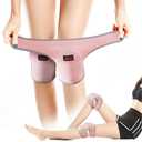 HUEGLO Protective Knee Pads for Dancers,Volleyball Knee Pad for Girls,Soft Sponge Knee Pads for Avoid Floor Burns & Bruising,1Pair,Pink, Medium