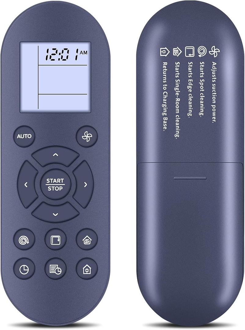 New Replacement Remote Control Compatible for Eufy RoboVac 11S, 11S Plus, 12, 15T, 30 Robot Vacuum Cleaner