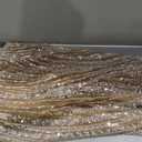 Women Beaded Mermaid Prom Dress Elegant Sequin Formal Evening Gown Medium