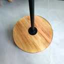 Round Side Table - Ideal for Small Spaces, Next to Sofa or Bed, Plant Stand or Drink Table Outdoors