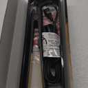CHI Original Ceramic Flat Iron, Hair Straightener For A Smooth Finish, Floating Plates, Quick Heat Up, Analog On/Off Switch, 1" Styling Tool, Black