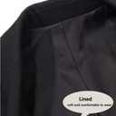 GOLDSTITCH Mens Black Vintage Tailcoat Jacket Fancy Cool Cosplay Costume Robe (Black, M)