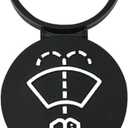 Windshield Wiper Washer Fluid Reservoir Tank Cap 13227300, Plastic Liquid Bottle Replacement for Chevy GMC Buick Cadillac