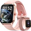 Smart Watch for Women IOS & Android Multifunction Fitness Tracker with Heart Rate Monitor Sleep Tracking IP64 Waterproof，Compatible with multiple workout modes, suitable for exercise, everyday use, Pink