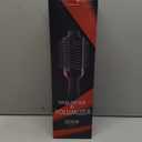 Hair Dryer Brush Blow Dryer in One, Upgraded 4 in 1 Hair Dryer and Styler Volumizer with Negative Ion Anti-frizz Ceramic Titanium Barrel Hot Air Hair Straightener Brush (Black/Pink)