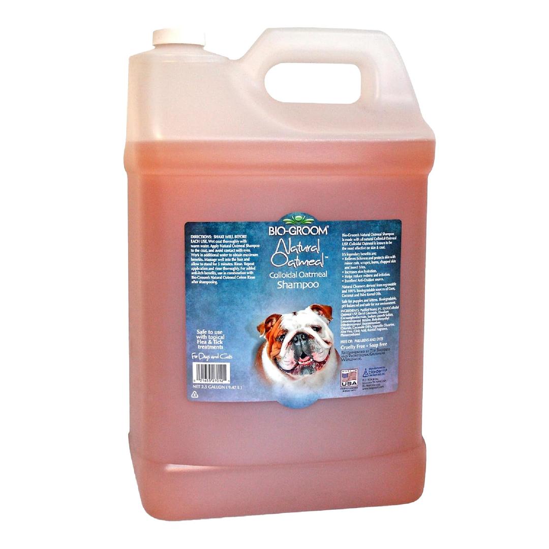 Bio-Groom Oatmeal Dog Shampoo, for Allergies and Itching, 2.5 Gallons