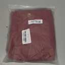 GRACEART Women's Renaissance Pants Pirate Pant Suede High Waist Double Breasted Medieval Pants (Medium, Wine Red)