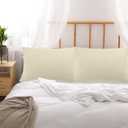 Uxcell 2 Pack Pillow Cases Soft 1800 Series Microfiber Pillowcases Set with Zipper Standard(20"x26") Khaki