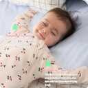 Transitional Baby Swaddling Sack with Arms Up Length Sleeves Mitten Cuffs 3-6 Months Wearable Swaddling Blanket Sleeping Bag Cotton for Newborns Boys Girls Sleep Sacks Snug Fit Calms Startle Reflex