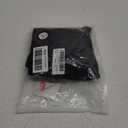 AMPOSH Women's Maternity Workout Shorts Over Belly Buttery Soft Athletic Yoga Running Shorts with Pocket (Medium, A01 Black)