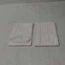 FAUNNA 600TC 100% Cotton Pillow Protectors, King Size (20x36), 2 Pack, Oeko-TEX Certified, Hotel Grade Pillow Cover with Silent Zipper, Zip Up Pillow Cases, White