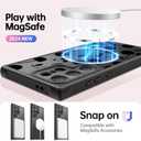 SEXYMOM Magnetic for Samsung Galaxy S24 Ultra Case - Wireless Charging Compatible,Cute Floral Design for Women and Girls,Slim Fit Translucent Matte Phone Case - Cherry