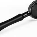 MHW-3BOMBER 58mm Bottomless Portafilter Fits E61, Flair 58, ECM, Rocket, Sanremo, Synesso, VBM Coffee Machines, 2 Ears Flat Espresso Portafilter with 18g Filter Basket, Astra BP7023L-OS (Black)