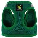 EcoBark Dog Harness - Luxury Step in Mesh Dog Harnesses in Forest Green - Soft & Secure Dog Harness Vest Body Wrap, Small