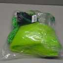 7Pcs 80s Retro Leprechaun Costume Accessories St. Patrick's Day Outfit Women Dress Pom Pom Headband Glasses Socks Adult (Green)