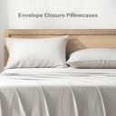 Andency Tannish Grey Queen Sheets Set, 100% Viscose Derived from Bamboo, Cooling Bed Sheets Queen Size, Deep Pocket Up to 16", Silky Soft Sheets