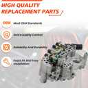 RE0F11A JF015E CVT Transmission Valve Body, Compatible with N-i-ssan Sentra 2013-2019 1.6L 1.8L, Automotive Transmission Valve Body With Solenoid Replaces Part 31705-X428E 31705-X428B