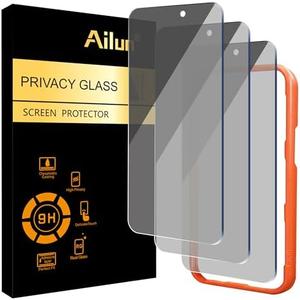 Ailun 2 Pack Privacy Screen Protector for iPhone 16 Pro Max [6.9 inch], Anti Spy Private Tempered Glass Anti-Scratch Case Friendly