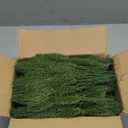 Hananona 150 Pcs Artificial Pine Branches Christmas Greenery Pine Picks DIY Cedar Picks and Sprays Accessories for Christmas Garland Wreath and ChristmChristmas Home Decor (150, Green)