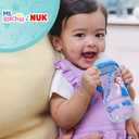 NUK Learner Cup, Ms. Rachel, 10 oz, 8+ Months, 2 pack Soft Spout, Easy-Grip Handles, BPA Free, Spill Proof Transition Sippy Cup