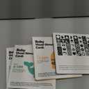 hahaland Flash Cards Baby Visual Stimulation Cards for 0-3-6-12-36 Months, 0-3 Months Infant Newborn Tummy Time Toys Gifts 6''6'' Large for Sensory Development Black White Card Set