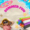 Floating Pool Noodles Foam Tube, Thick Noodles for Floating in The Swimming Pool, Assorted Colors, 52 Inches Long
