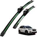 Compatible With Subaru Forester 2019-2024 Wiper Blades Front Windshield Wipers Water Repellent Available in All-Seasons OEM Quality 2PCS 26"+17" Pinch Tab