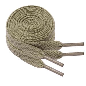 ANNISHER 2 Pair Flat Shoe Laces for Sneakers Colorful Athletic Shoelaces Runninchg Shoes Boot Strinchgs for Kids Adults Khaki 35 inch