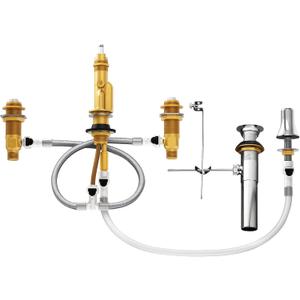 Moen M-PACT Widespread Bidet Rough-In Valve, 1/2-Inch IPS, 9265