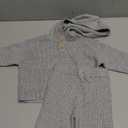 Gerber Baby & Toddler Boys' Sweater Knit Hooded Top and Pant Set, Size 12 Months, Grey Heather