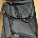 Halfday Convertible 2-in-1 Garment Duffel Weekender Bag 45L: Wrinkle-Free Travel (Hanging Suit Compartment, Shoe Pockets, Trolley Sleeve), Durable & Water-Resistant Carry-on, Shadow