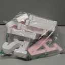 Roowest Marry Me Letters Light Proposal Decorations Set Includes 7 LED 6.3" x 5.5" Romantic Marry Me Sign and 1000 Rose Petals for Proposal Engagement Wedding Decor (Pink Light, Pink and Red)