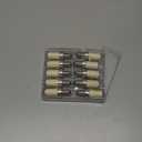 ALIDE E12 60W LED Bulbs Daylight White 5000K, E12 Kx 2000 60 Watt Equivalent Ceiling Fan Light Bulbs, Small Base T6 C7 Candelabra LED Light Bulbs, 550 Lumen, Non-dimmable 120V, 10 Pack