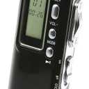 GPX PR047B 4GB Digital Voice Recorder, Black