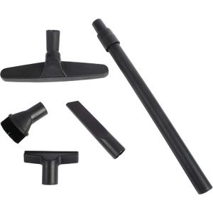 Cen-Tec Systems 95402 Attachment Set with Ratchet Extension Wand for 35mm Diameter Miele and Sebo Vacuums, Black