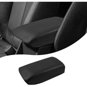 Autorder Center Console Cover for 2025 2026 Forester Accessories Armrest Cover Anti-Scratch Middle Console Pad Leather Armrest Protector, 'Black'