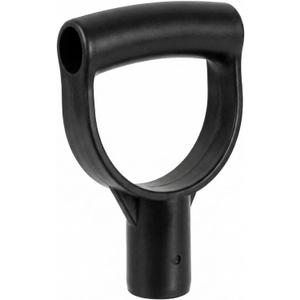 QWORK Shovel Grip Handle, 1-1/8" Inside Diameter PVC D-Shaped Grip Shovel Handle Replacement for Digging Raking Tools