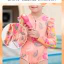 Angel season Girls Swimsuits Kids Bathing Suit One Piece Swimwear with UPF 50+ Cute