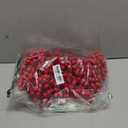 50 Pack Red Berry Stems Artificial Holly Berry Christmas Picks Sprays for Christmas Tree Decorations, Fake Fruit Vase Filler DIYs Wreath Crafts Xmas Ornament Wedding Party Home Decor