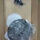 LEPOWER Metal Desk Lamp, Adjustable Goose Neck Architect Table Lamp with On/Off Switch, Swing Arm Desk Lamp with Clamp, Eye-Caring Reading Lamp for Bedroom, Study Room &Office (Sandy Black)