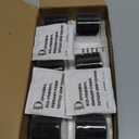 Tattoo Triple Foam Grip Cover, Compatible with Any 1-inch Tube, 1.85 Inch, 20 pcs Black