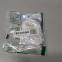 LightingWill RGB LED Connectors 4Pin 10mm, 10 PCS Strip to Strip Connector Transparent Solderless, Unwired Gapless LED Tape Light Connector, 4 Conductor No Dark Area for SMD 5050 Multicolor LED Strips